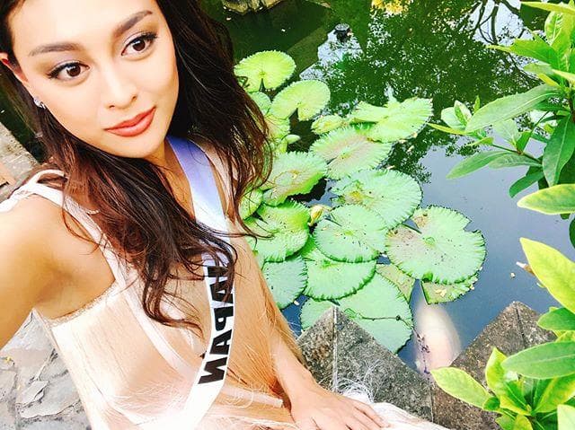 Yuumi Kato Miss Universe Japan 2018, Miss Universe 2018 Contestant (Photo Courtesy: Miss Universe/Candidate FaceBook/ Instagram)