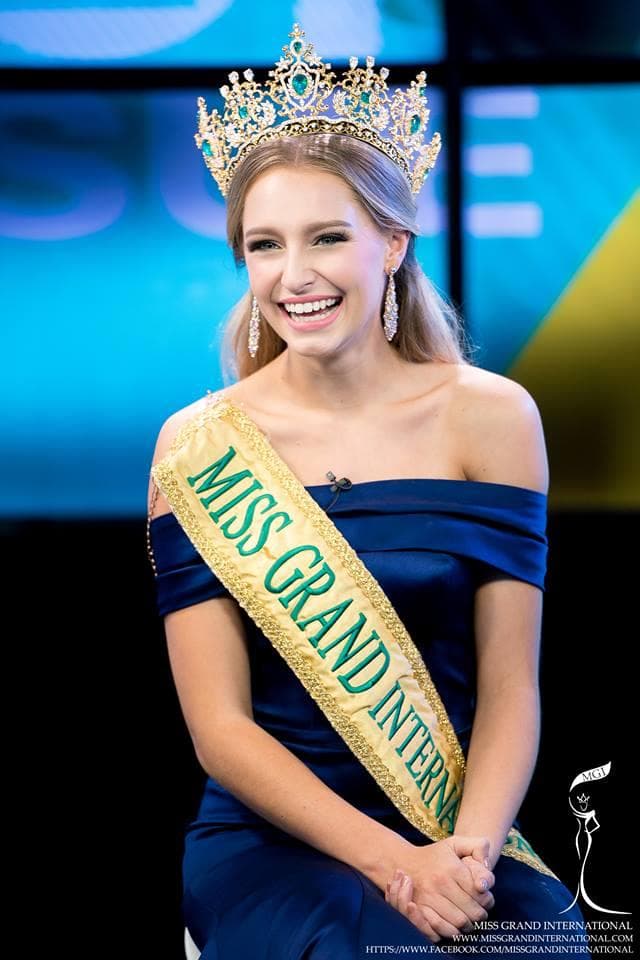 New Miss Grand International 2015 Claire Parker from Australia (Photo: Miss Grand International 2015 Official)