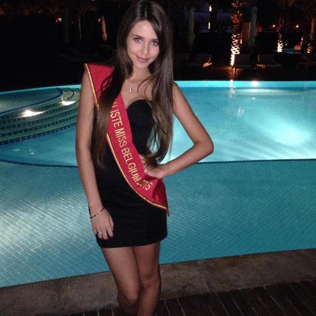 Malissia Sirica Finalist Miss Belgium 2015 (Photo Credits: Miss Belgium/ Official FB Page)
