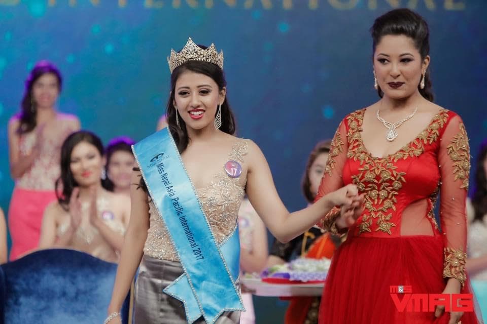 Sahara Basnet from Nepal finalist Miss Asia Pacific International 2017 (Photo Courtesy: Miss API Official)