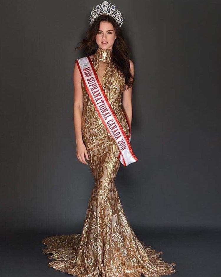 Alyssa Boston Miss Supranational Canada 2018, Finalist Miss Supranational 2018 (Photo Credits: Miss Supranational Official)