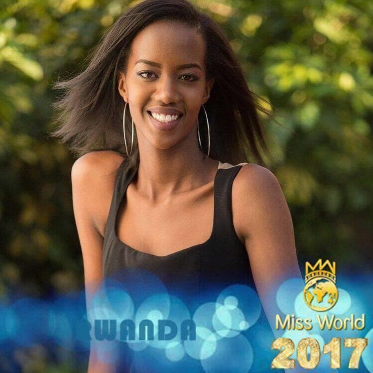 Elsa Iradukunda Miss World Rwanda 2017 - Finalist Miss World 2017 (Photo Courtesy: Miss World/ Facebook Official)