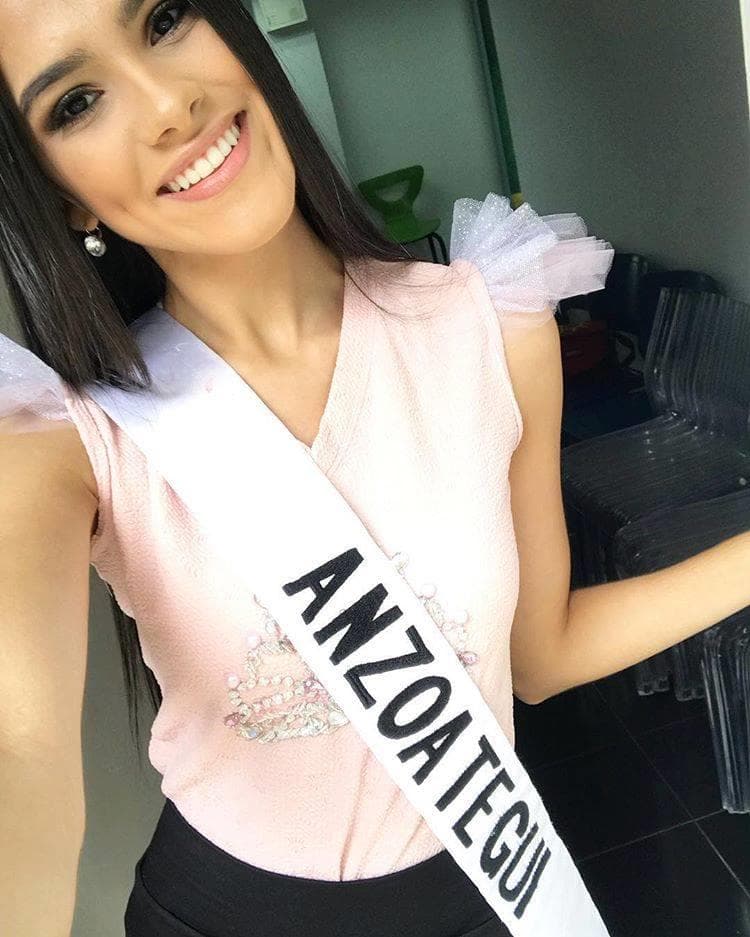 María Eloína Hurtado Hernández from Anzoátegui, Finalist Miss Venezuela 2018 (Photo Courtesy: Miss Venezuela/ Contestant Instagram)