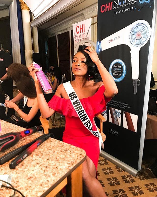 Aniska Tonge Miss Universe United States Virgin Islands 2018, Miss Universe 2018 Contestant (Photo Courtesy: Miss Universe/Candidate FaceBook/ Instagram)