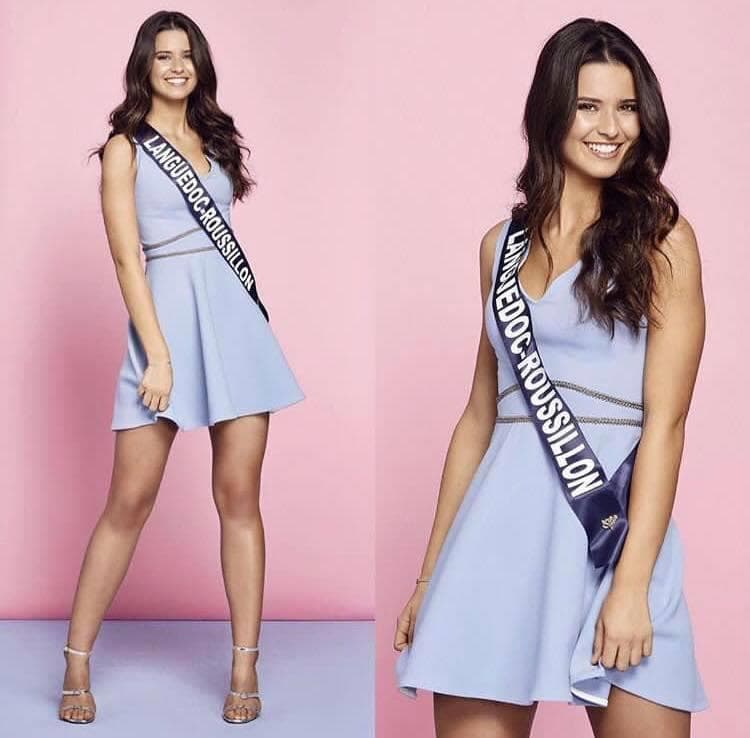 Lola Brengues Miss Languedoc-Roussillon 2018, Finalist Miss France 2019 (Photo Credits: Miss France/ Contestant Official FaceBook)