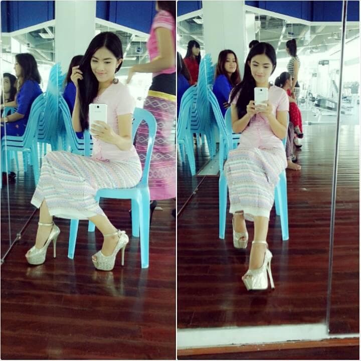 Si Si Aye Ko Miss Golden Land Myanmar 2015 Finalist (Photo Courtesy - Official Facebook)