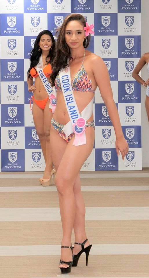 Louisa Purea Miss International Cook Islands 2018, Finalist Miss International 2018 at Preliminary Swimsuit Competition (Photo Source: Miss International Organization)