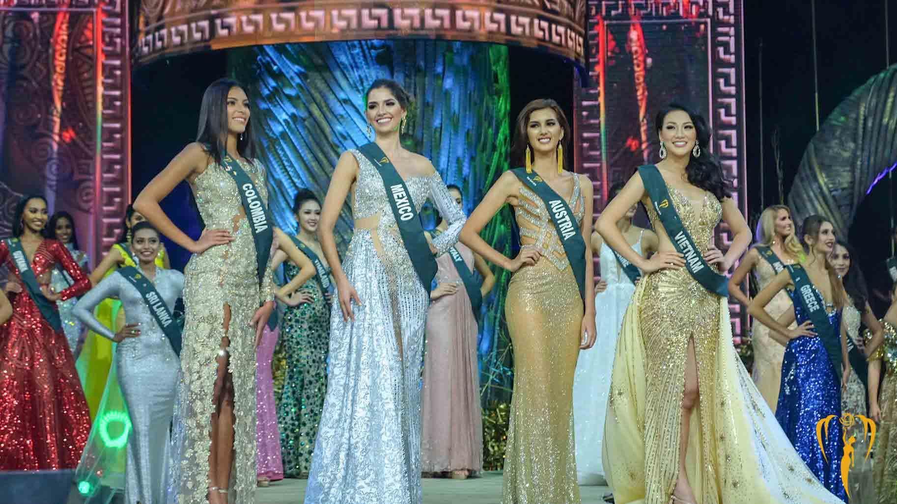 Miss Earth 2018 Top 4 Finalists (Photo Source: Miss Earth Facebook Official)