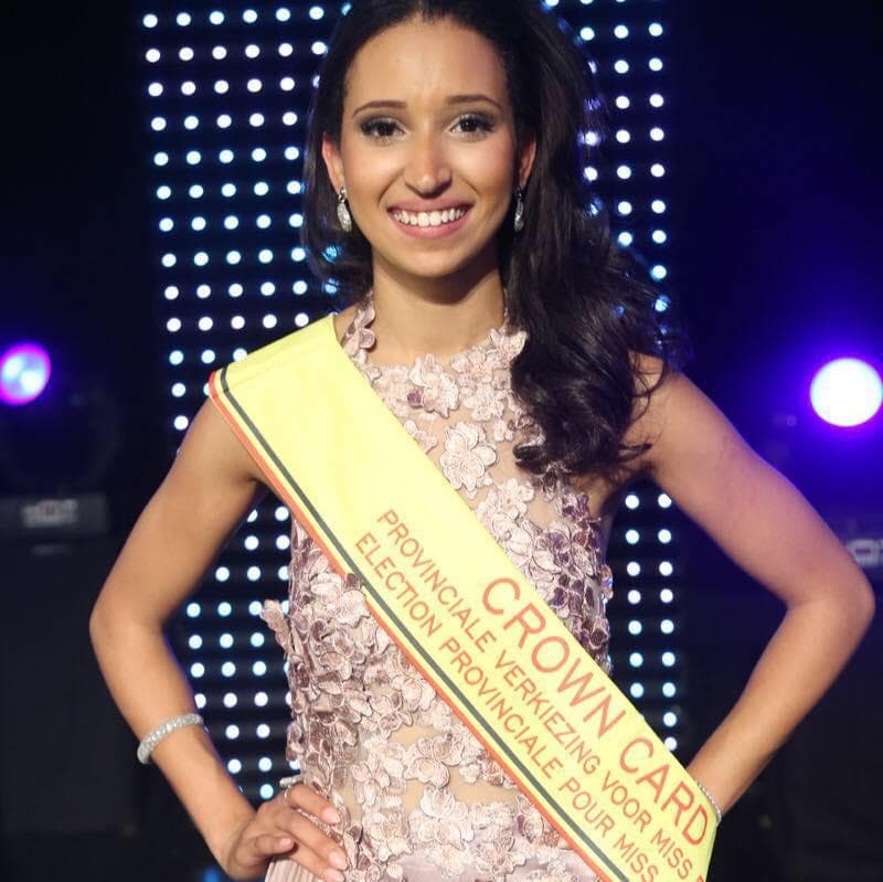 Meryam Chekrad Finalist Miss België 2019/ Miss Belgium 2019 (Photo Courtesy: Miss Belgium Official)