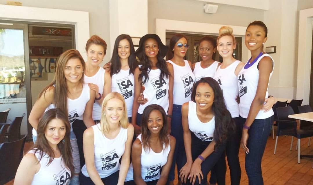 Miss South Africa 2016 Contestants (Photo Credit: Miss South Africa Facebook Official)