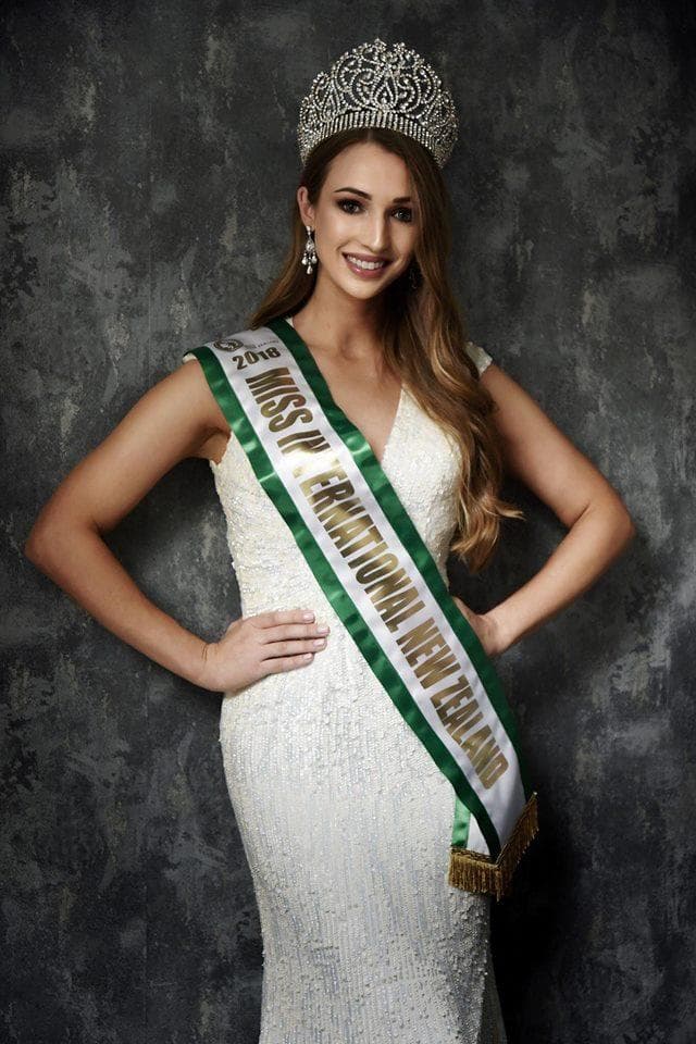 Natasha Unkovich Miss International New Zealand 2018, Finalist Miss International 2018 (Photo Courtesy: Miss International/ Candidate Official FaceBook/ Instagram)