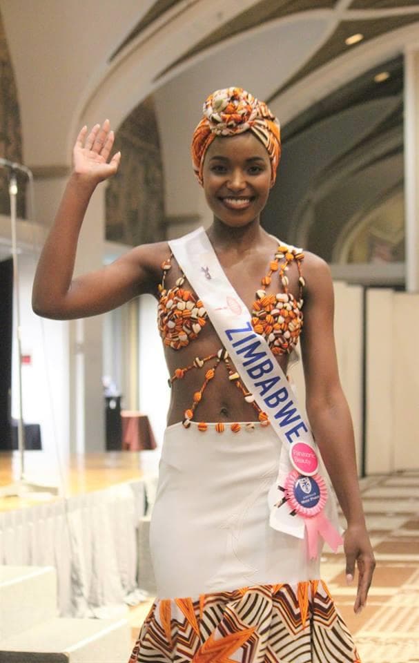 Tania Tatenda Aaron Miss International Zimbabwe 2018, Finalist Miss International 2018 (Photo Source: Miss International Organization)