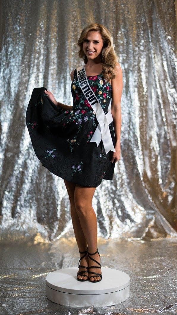 Olga Litvinenko Miss Connecticut USA 2017 Official Photoshoot (Photo Credit: Miss USA Facebook Official)