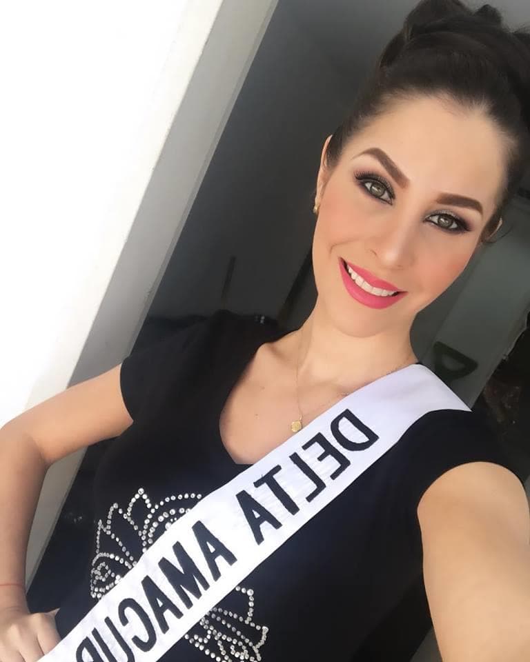 Ana Karina Noguera Andrade from Delta Amacuro, Finalist Miss Venezuela 2018 (Photo Courtesy: Miss Venezuela/ Contestant Instagram)