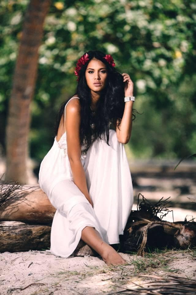 Hinarere Taputu Contestant from France for Miss World 2015
