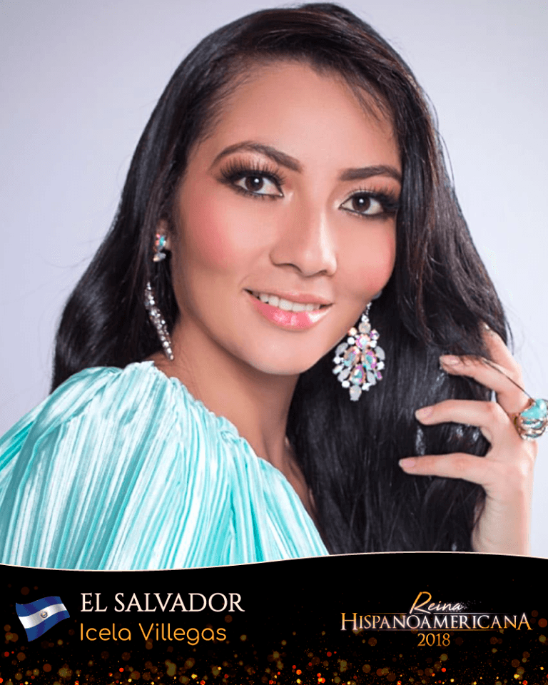 Icela Trinidad Aparicio Villegas Reina Hispanoamericana El Salvador 2018, Finalist Reina Hispanoamericana 2018 (Photo Courtesy: Reina Hispanoamericana/ Promociones Gloria Official)
