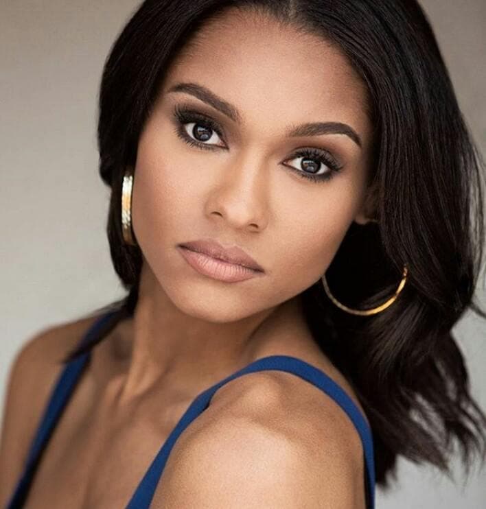 Emanii Davis - Miss World America 2017 Finalist (Photo Courtesy: Official Facebook)