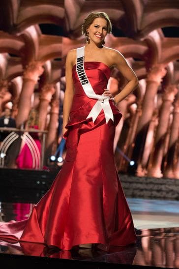 Marisa Paige Butler Contestant in Evening Gown during the Preliminary competition (Photo Credits: Miss USA Official)