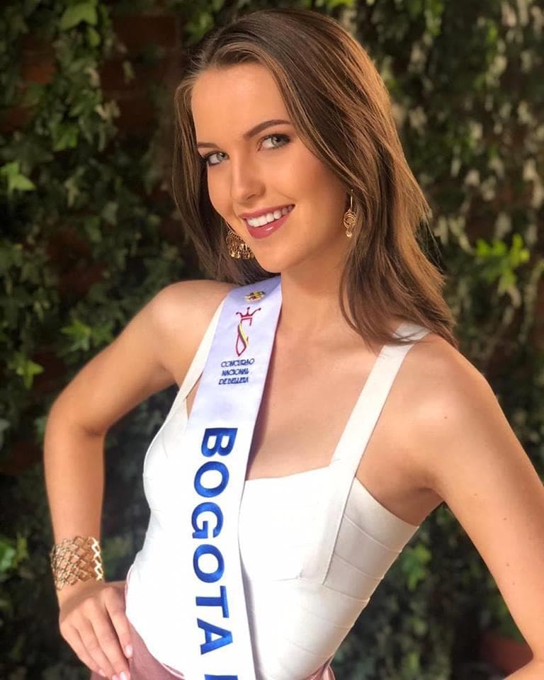Zara Skaugvoll Triana from Bogotá, Finalist Miss Colombia 2019/ Señorita Colombia 2019 (Photo Source: Concurso Nacional de Belleza Colombia Official)
