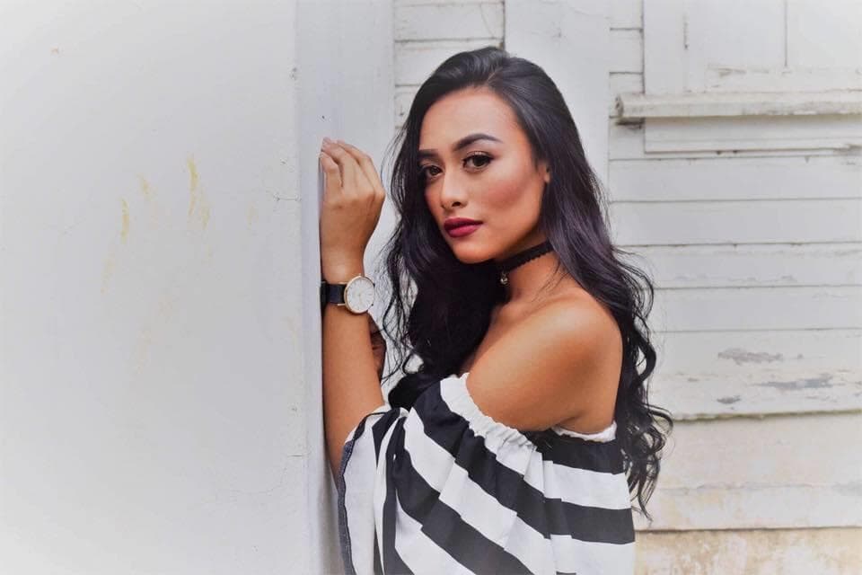 Shawntel Michole Cruz - Miss World Philippines 2017 Contestant #01 (Photo Courtesy - Miss World Philippines/ Facebook)