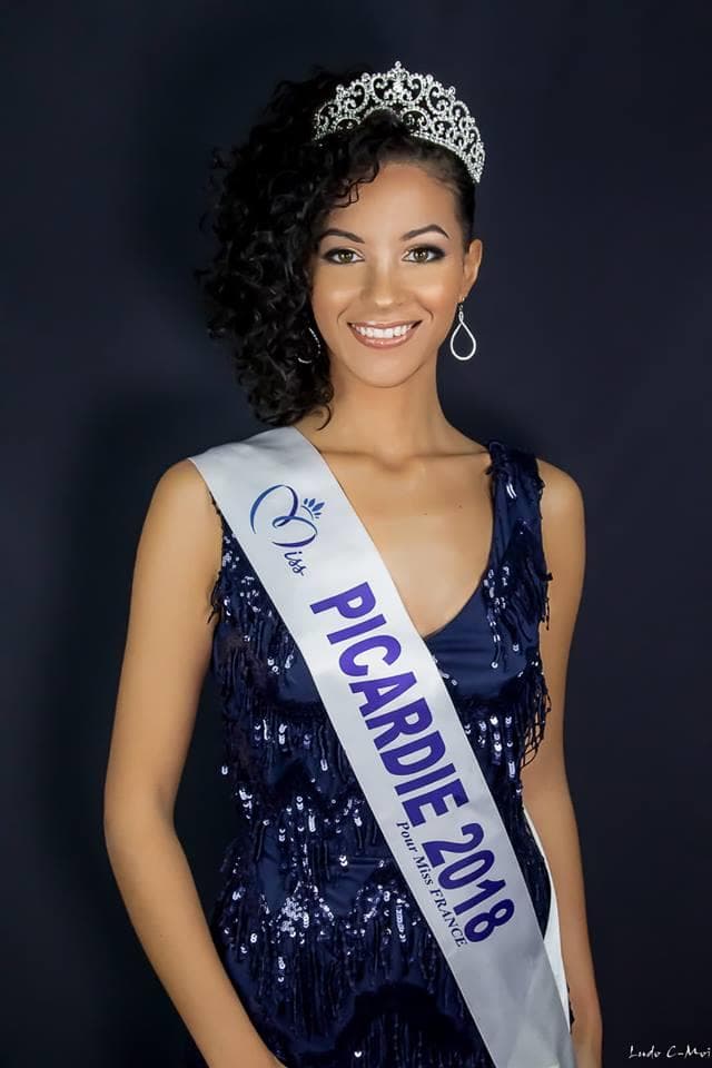 Assia Kerim Miss Picardie 2018, Finalist Miss France 2019 (Photo Credits: Miss France/ Contestant Official FaceBook)
