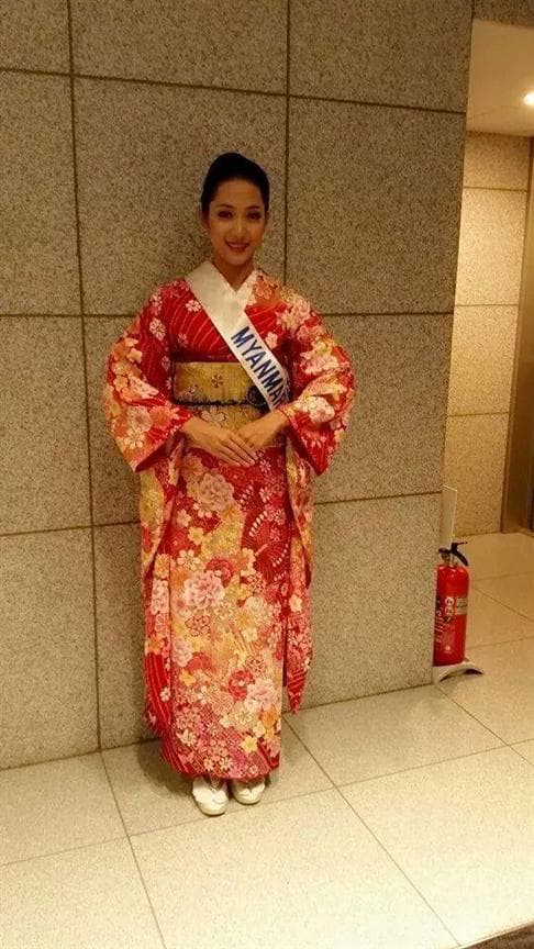 May Barani Thaw (Myanmar) Japanese Costume