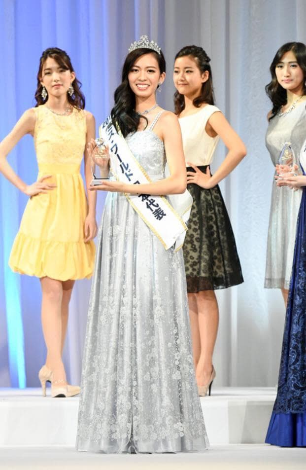 Haruka Yamashita 山下　晴加 winner Miss World Japan 2017 (Photo Courtesy: Facebook Official)