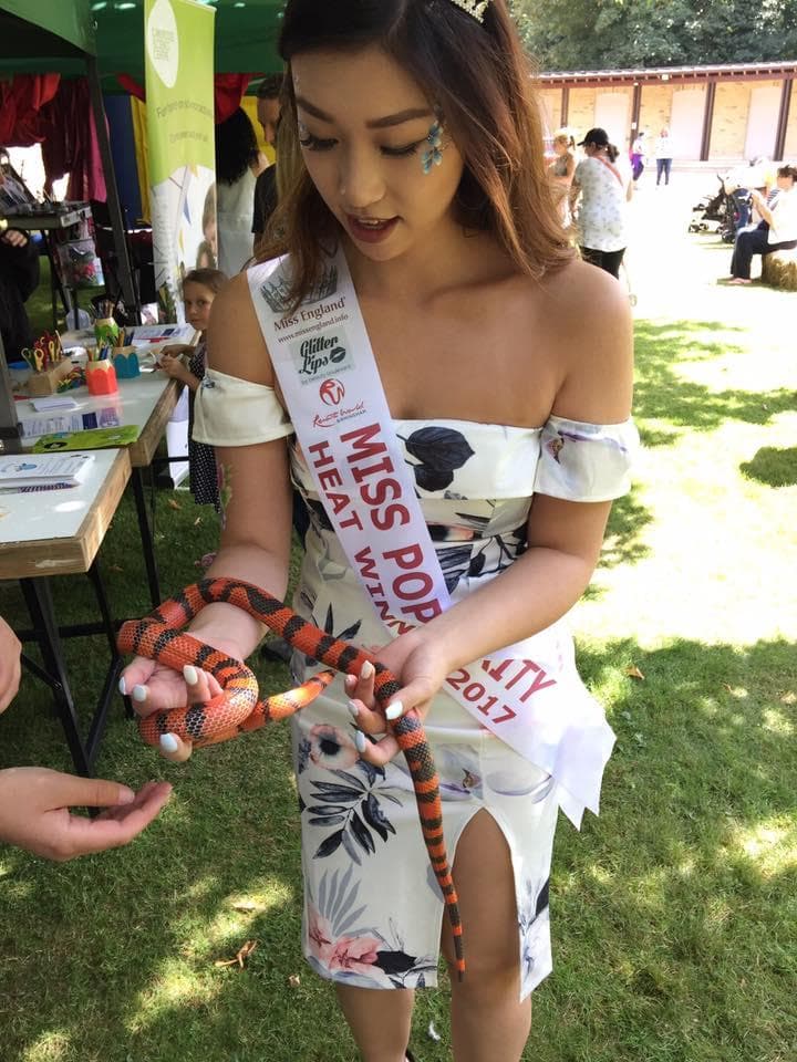 Codie Yau Miss Popularity Heat Winner 2017 - Finalist Miss England 2017 (Courtesy: FaceBook/missengland)