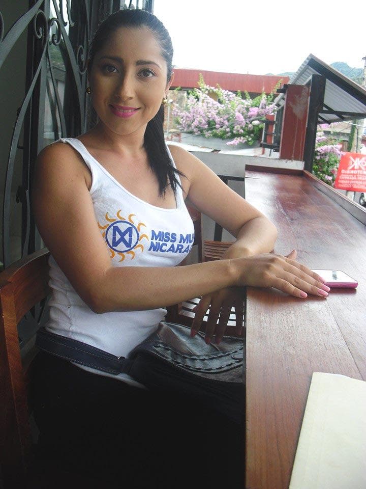 Silvia Elena Blandon Castro contestant Miss Mundo Nicaragua 2016