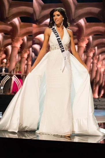 Halley Maas Contestant in Evening Gown during the Preliminary competition (Photo Credits: Miss USA Official)