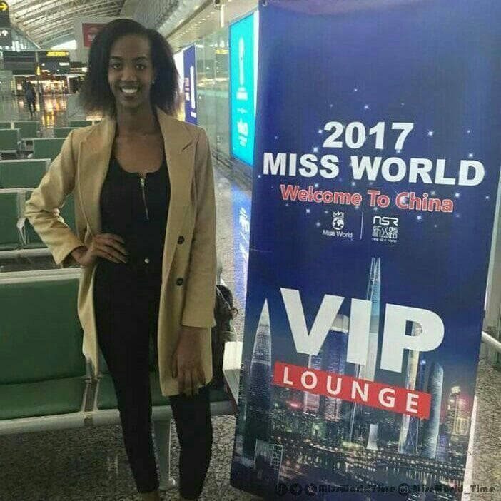 Elsa Iradukunda Miss World Rwanda 2017 - Finalist Miss World 2017 (Photo Courtesy: Miss World/ Facebook Official)