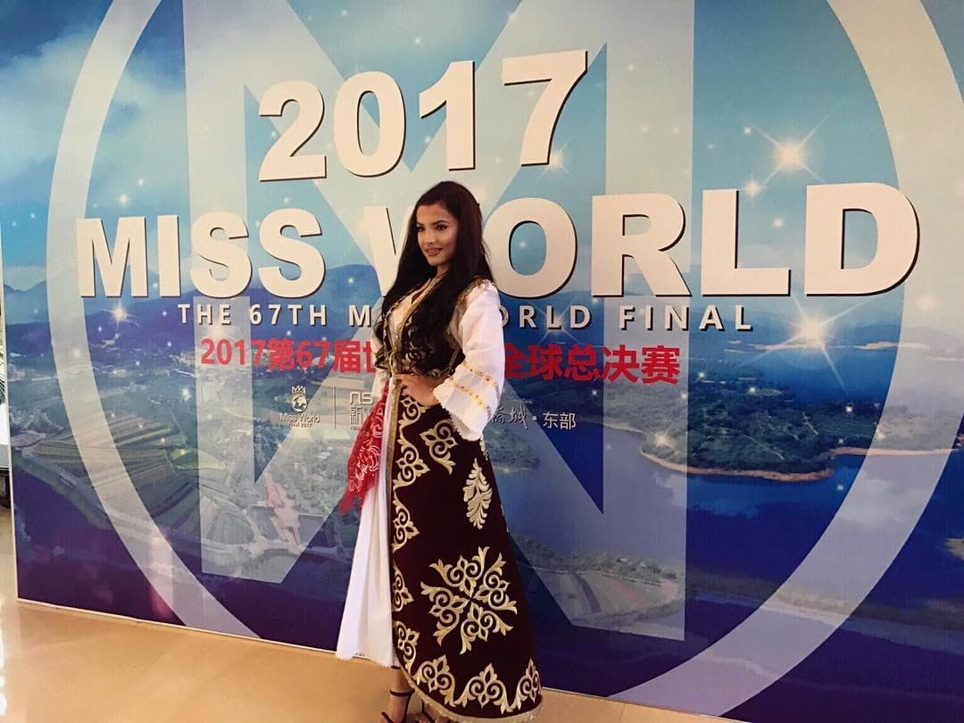 Joana Grabolli Miss World Albania 2017 - Finalist Miss World 2017 (Photo Courtesy: Miss World/ Facebook Official)