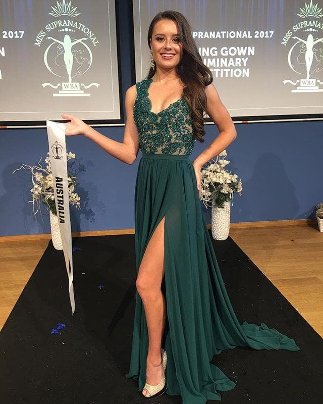 Alecia McCallum Miss Supranational Australia 2017 (Photo Credits: Miss Supranational/Facebook Official)
