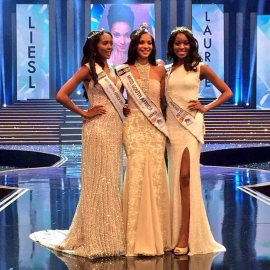 Liesl Laurie crowned Miss South Africa 2015