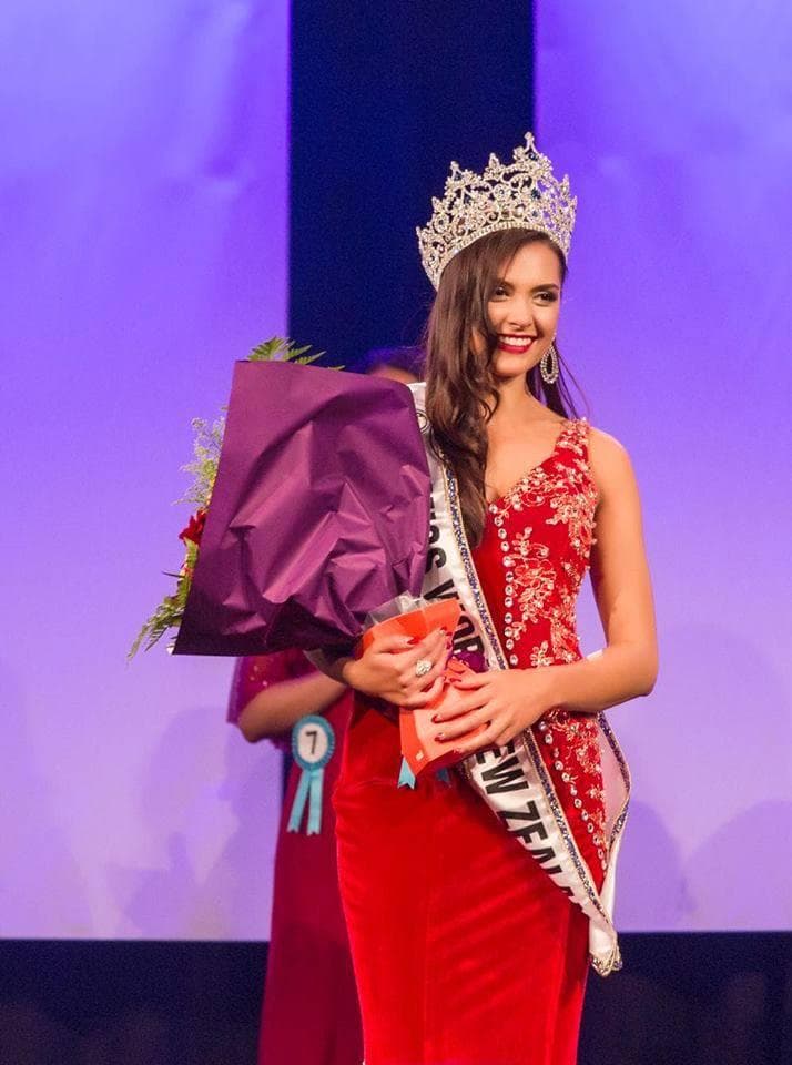 Karla de Beer Miss World New Zealand 2016