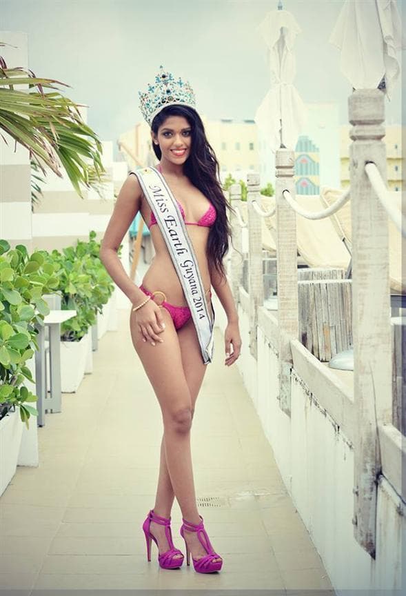 Stacy Ramcharan Miss Earth Guyana 2014
