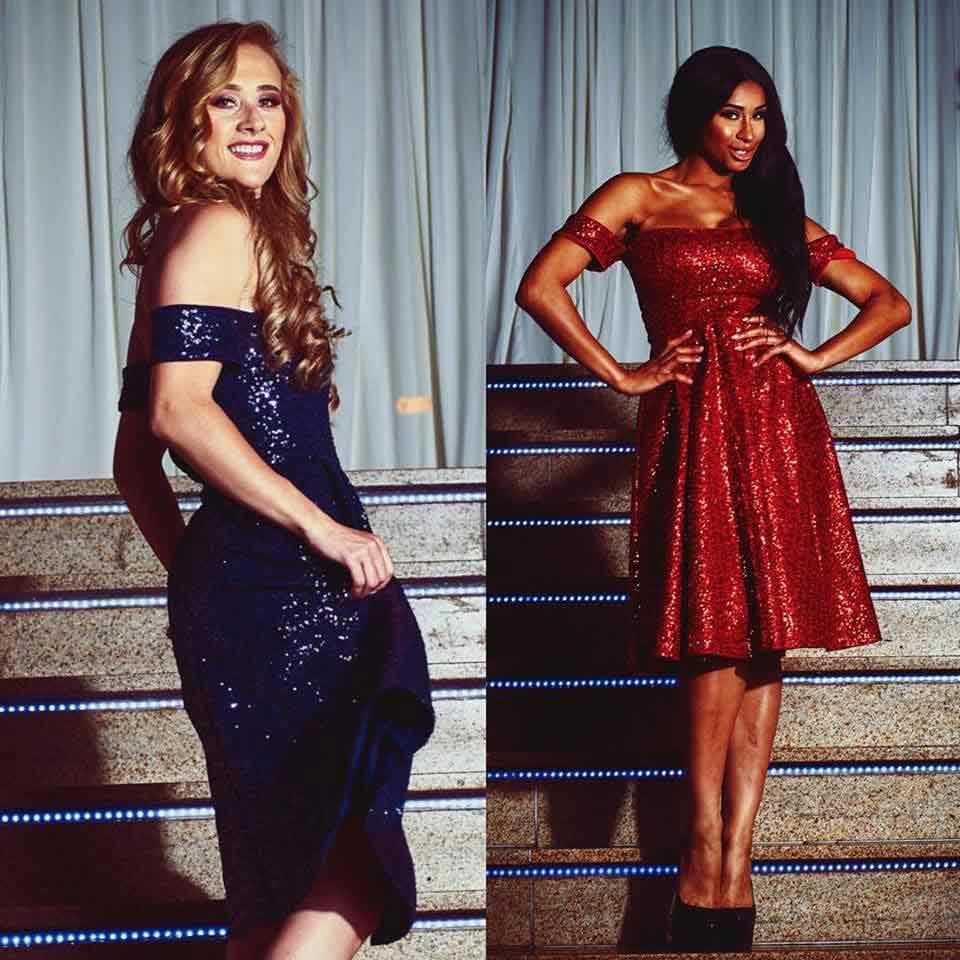Sharilla Strijbis and Kishira Anna Nouwen Finalist Miss World Netherlands 2018/ Miss World Nederland 2018 (Photo Courtesy: Miss World Nederland FaceBook Official)