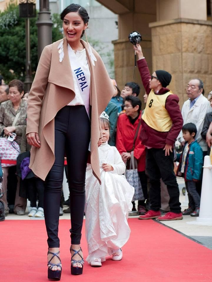 Medha Koirala contestant Miss International 2015