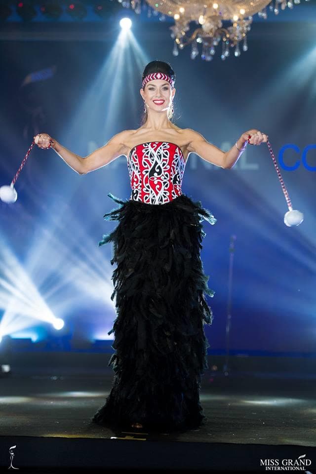 Hayley Rose Robinson Miss Grand New Zealand 2018, Finalist Miss Grand International 2018 at National Costume Competition (Photo Courtesy: MGI Official)