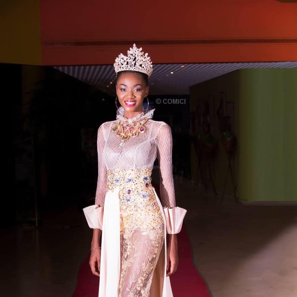 Maguy Gbane Mandjalia Miss World Côte d'Ivoire 2017 - Finalist Miss World 2017 (Photo Courtesy: Miss World/ Facebook Official)
