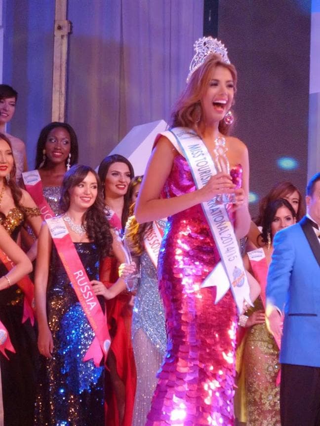 Faddya Isabel Halabi Troisi crowned Miss Tourism International 2014
