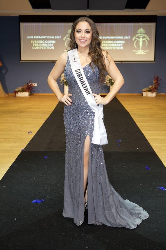 Sian Dean Miss Supranational Gibraltar 2017 (Photo Credits: Miss Supranational Official)