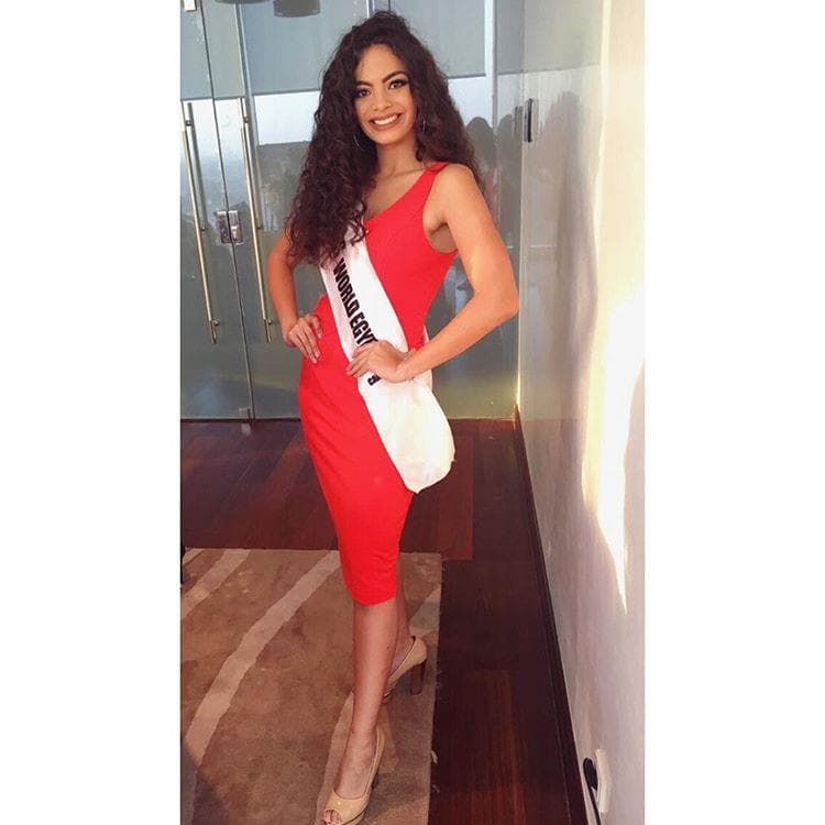 Floraine Ashraf Finalist Miss World Egypt 2017 (Photo Courtesy: Miss World Egypt Official/FaceBook)
