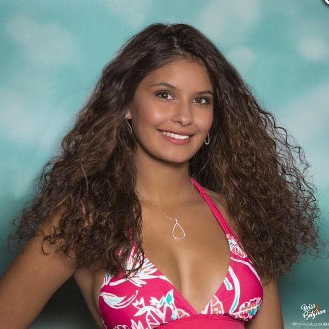 Vanina Chouaibi Finalist Miss België 2019/ Miss Belgium 2019 (Photo Courtesy: Miss Belgium Official)
