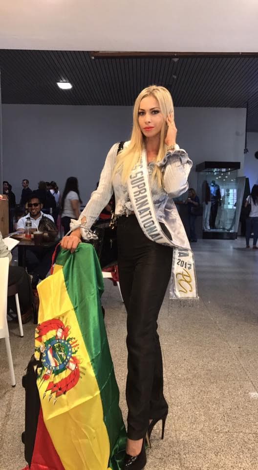 Romina Rocamonje Fuentes Miss Supranational Bolivia 2017 (Photo Credits: Miss Supranational/Facebook Official)