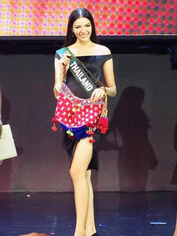 Paweensuda Drouin Miss Earth Thailand 2017 - Finalist for Miss Earth 2017 (Photo Courtesy:Contestant Facebook/Miss Earth Official)