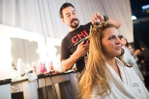 Autumn Olson Miss USA 2016 Contestant During Grooming Session (Photo Credits: Facebook Official)