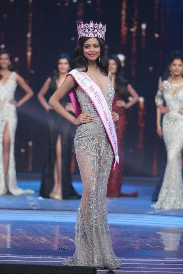 Priyadarshani Chatterjee Femina Miss India 2016 Winner