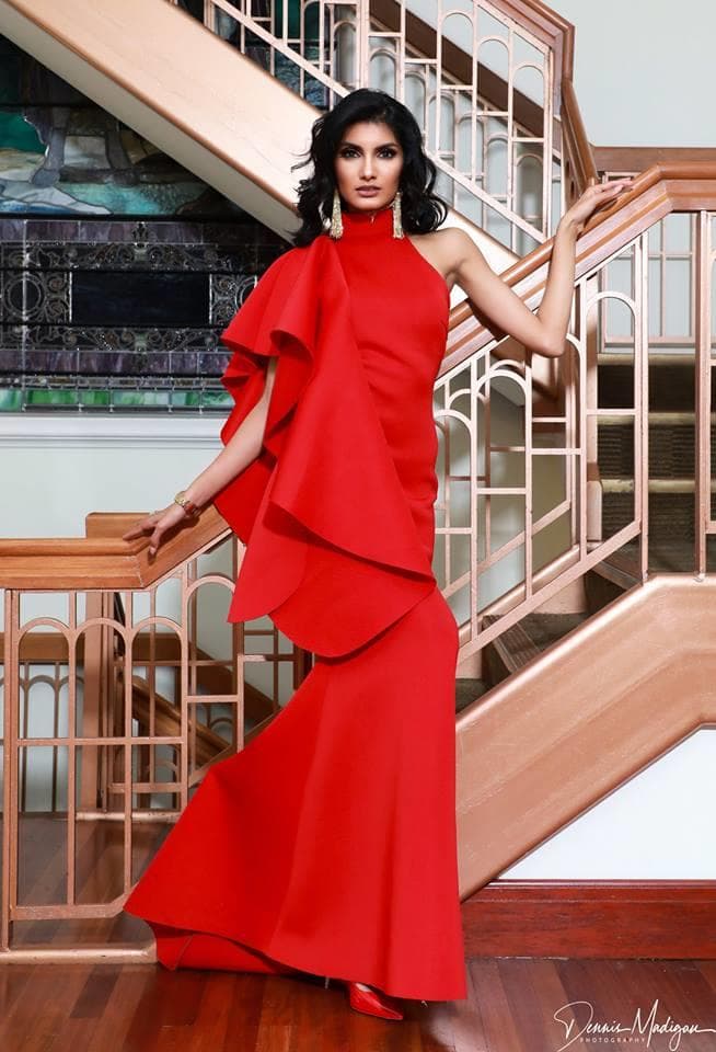 Rafieya Aasieya Husain Miss Universe Guyana 2017 (Photo Credit: Miss Universe/FaceBook Official)