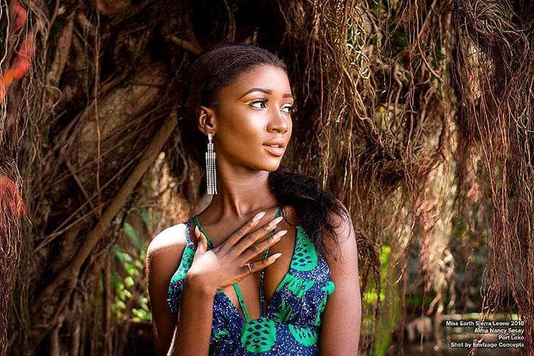 Alma Nancy Sesay Miss Earth Sierra Leone 2018, Finalist Miss Earth 2018 (Photo Courtesy: Miss Earth/ Candidate Official FaceBook/ Instagram)